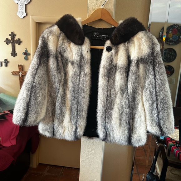 Rare Cross Mink Vintage Fur Stole - Picture 7 of 7